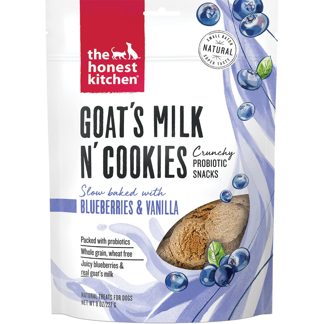 View larger image of The Honest Kitchen, Goat's Milk & Cookies, Blueberry