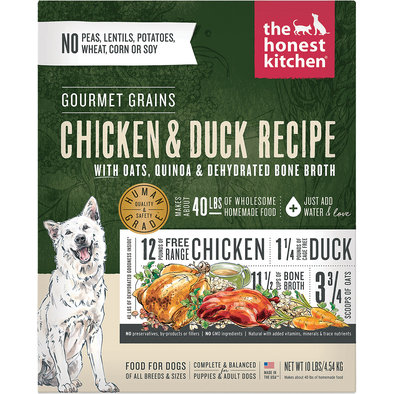 Gourmet Grains, Chicken & Duck Recipe