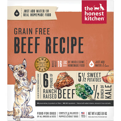 The Honest Kitchen, Grain Free Beef Recipe