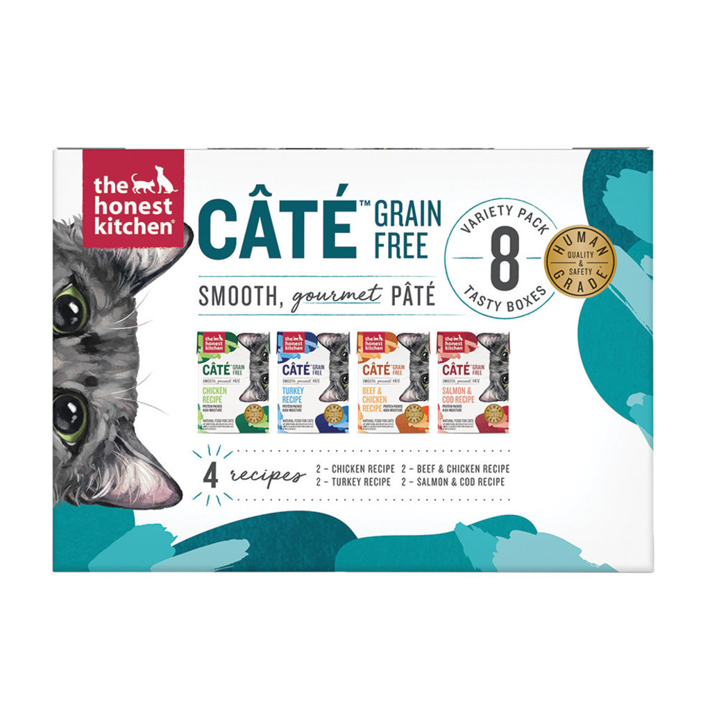 View larger image of The Honest Kitchen, Grain Free Câté, Variety Pack, 8pk - Wet Cat Food