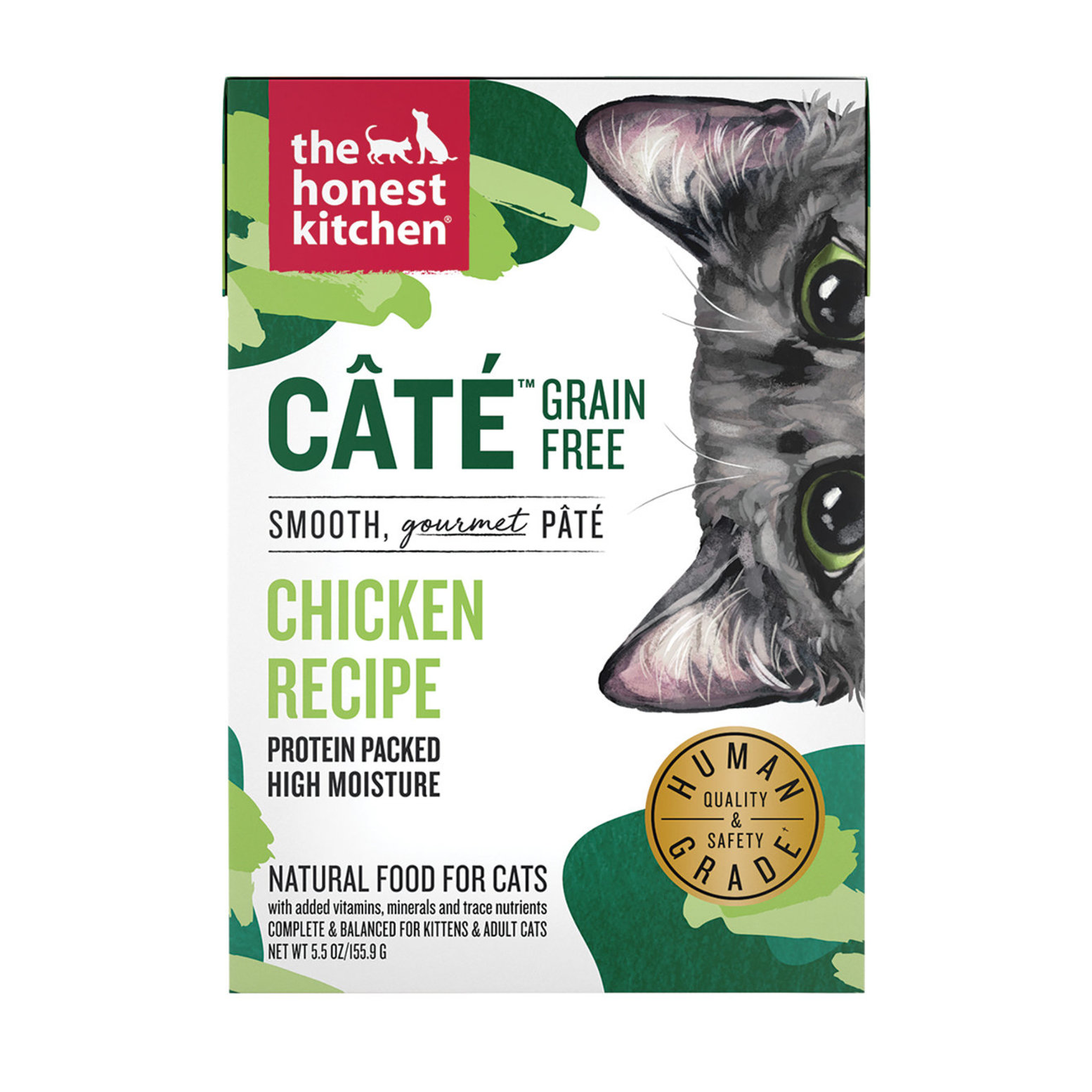 The Honest Kitchen Adult Feline Tetra GF Chicken P t 156g