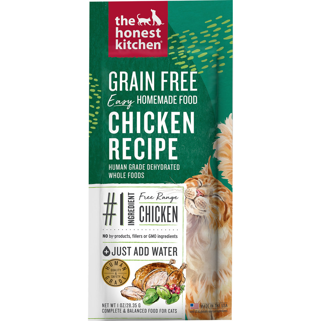 The Honest Kitchen Adult Feline GF Chicken Single Serve