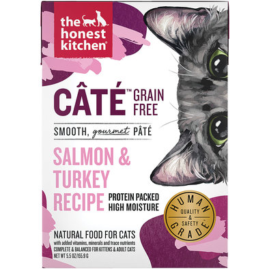 The Honest Kitchen, Grain Free Salmon & Turkey Pate - Wet Cat Food