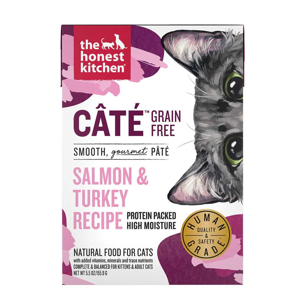 View larger image of The Honest Kitchen, Grain Free Salmon & Turkey Pate - Wet Cat Food