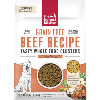 The Honest Kitchen, Grain Free Whole Food Clusters - Beef