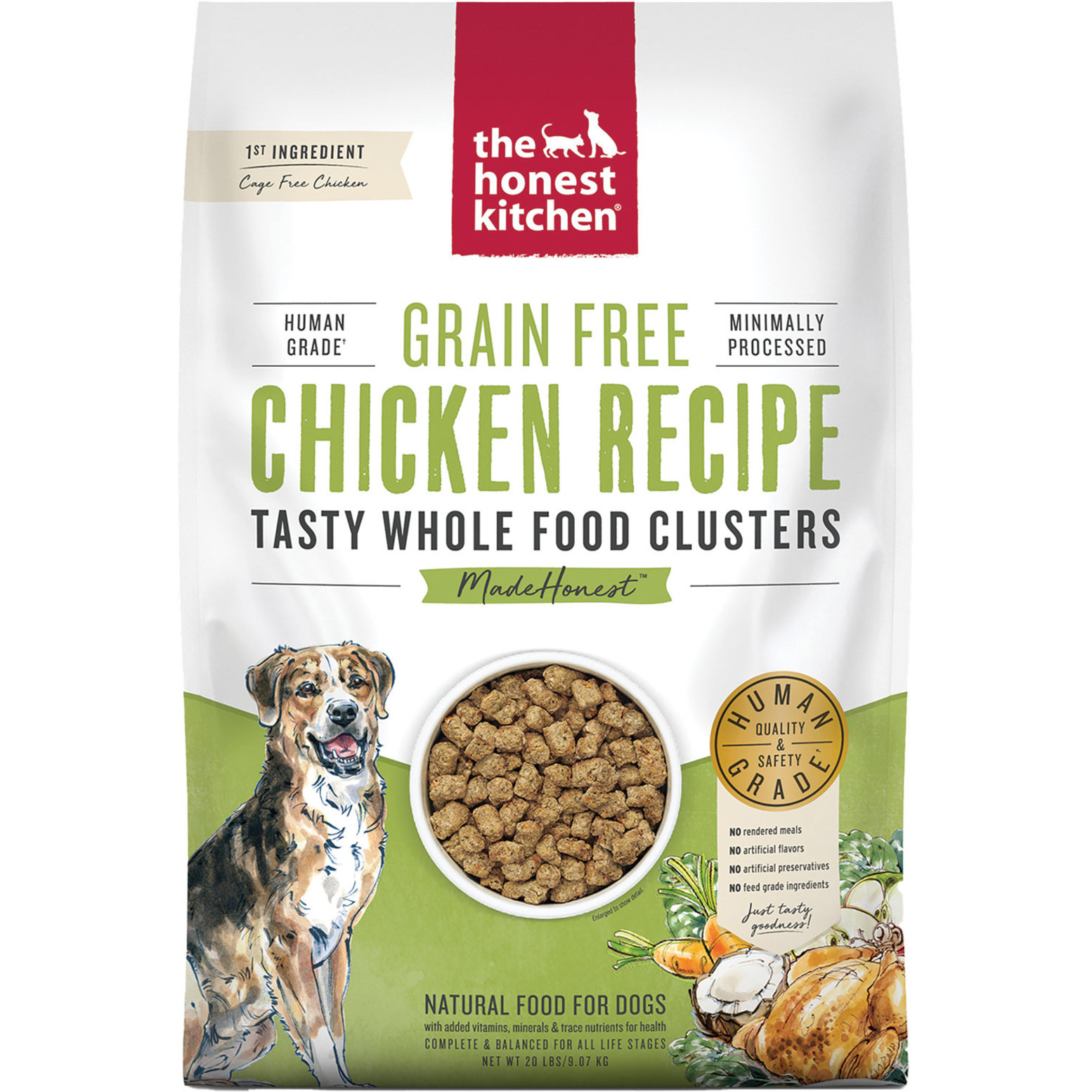 Honest kitchen hot sale whole food clusters