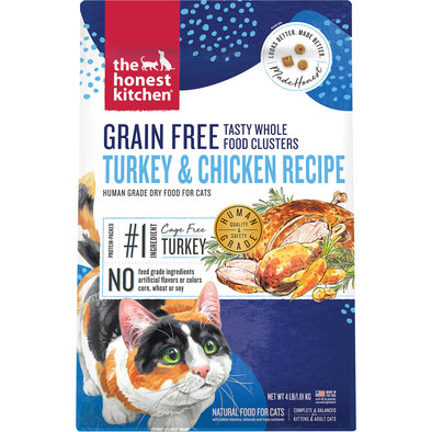 The Honest Kitchen, Grain Free Whole Food Clusters, Turkey & Chicken Recipe