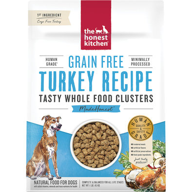 The Honest Kitchen, Grain Free Whole Food Clusters - Turkey