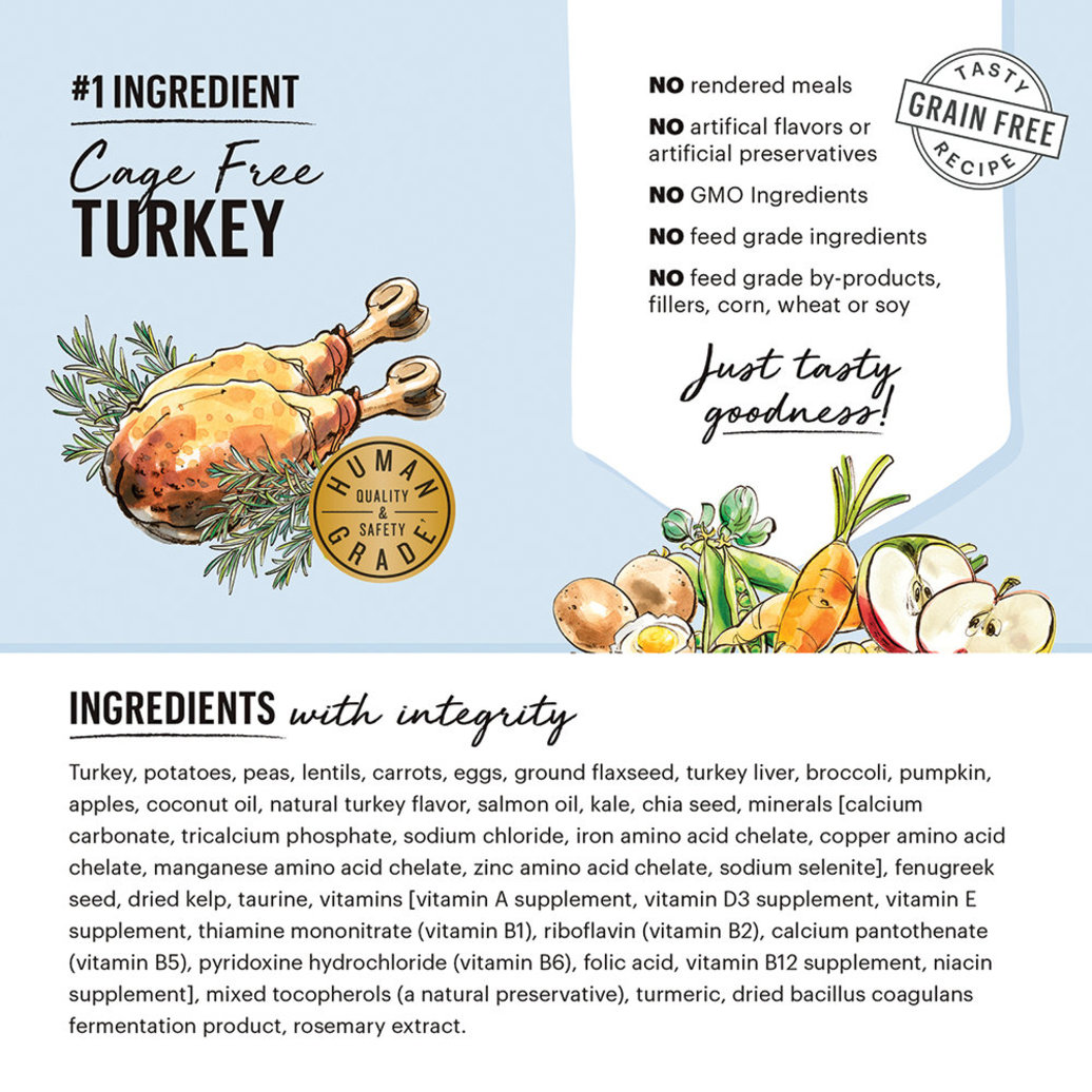 View larger image of The Honest Kitchen, Grain Free Whole Food Clusters - Turkey