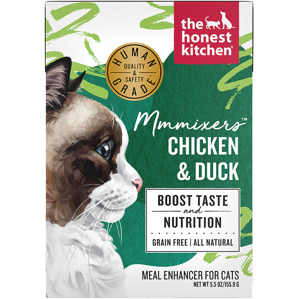 View larger image of The Honest Kitchen, Mmmixers, Chicken & Duck Topper - Wet Cat Food
