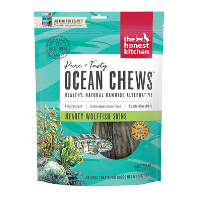 The Honest Kitchen, Ocean Chews -  Wolffish Skins