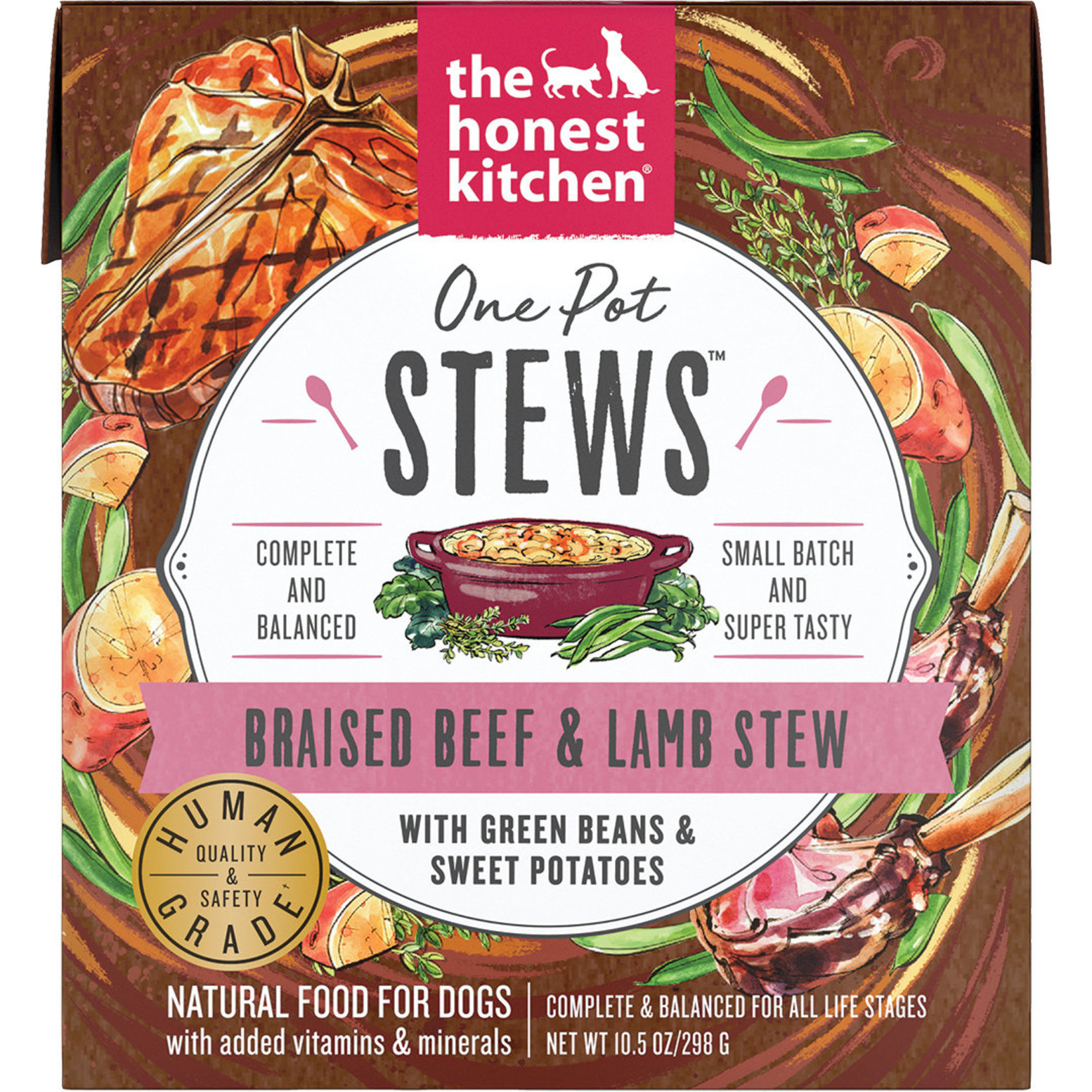 The Honest Kitchen Adult Tetra One Pot Stew Beef Lamb Stew