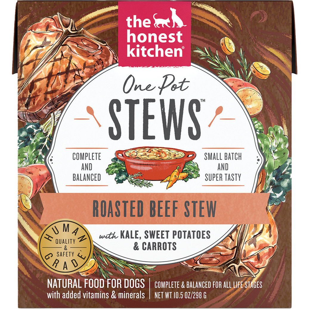 View larger image of The Honest Kitchen, One Pot Stew, Beef with Kale - Wet Dog Food