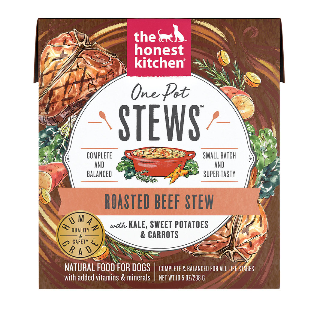 View larger image of The Honest Kitchen, One Pot Stew, Beef with Kale - Wet Dog Food