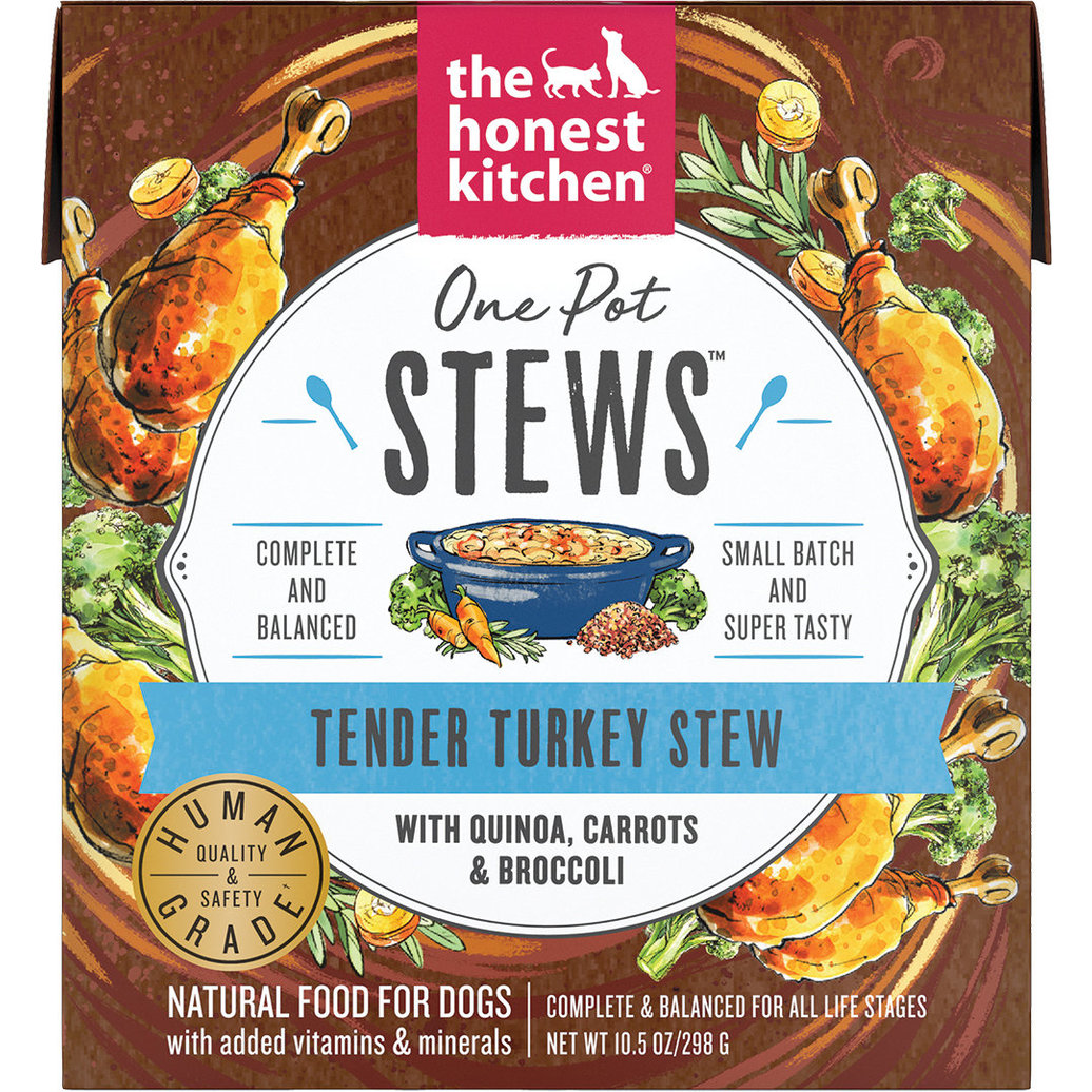 View larger image of The Honest Kitchen, One Pot Stew, Turkey with Quinoa - Wet Dog Food