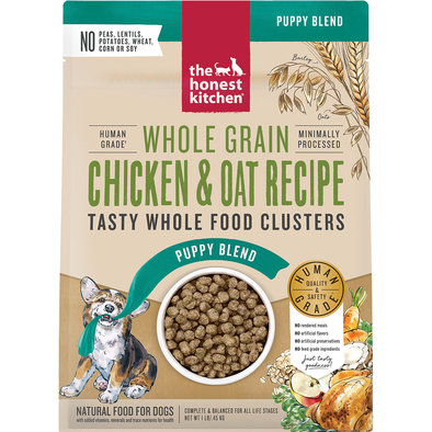 The Honest Kitchen, Puppy, Whole Food Clusters, Whole Grain Chicken & Oat Recipe