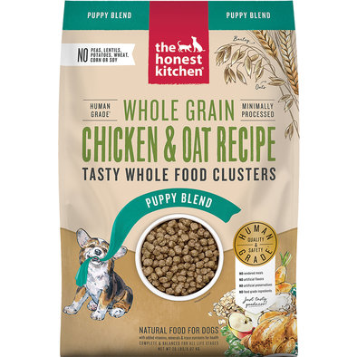 Puppy, Whole Food Clusters, Whole Grain Chicken & Oat Recipe
