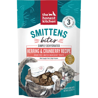 The Honest Kitchen, Smittens Bites - Herring & Cranberry - Cat Treat