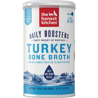 The Honest Kitchen, Turkey Bone Broth with Ginger