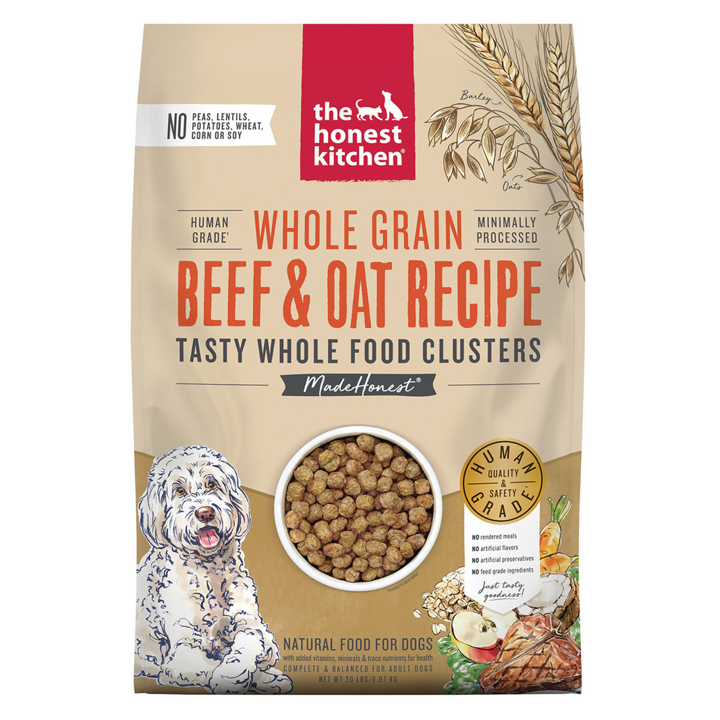 View larger image of The Honest Kitchen, Whole Food Clusters - Whole Grain - Beef & Oat