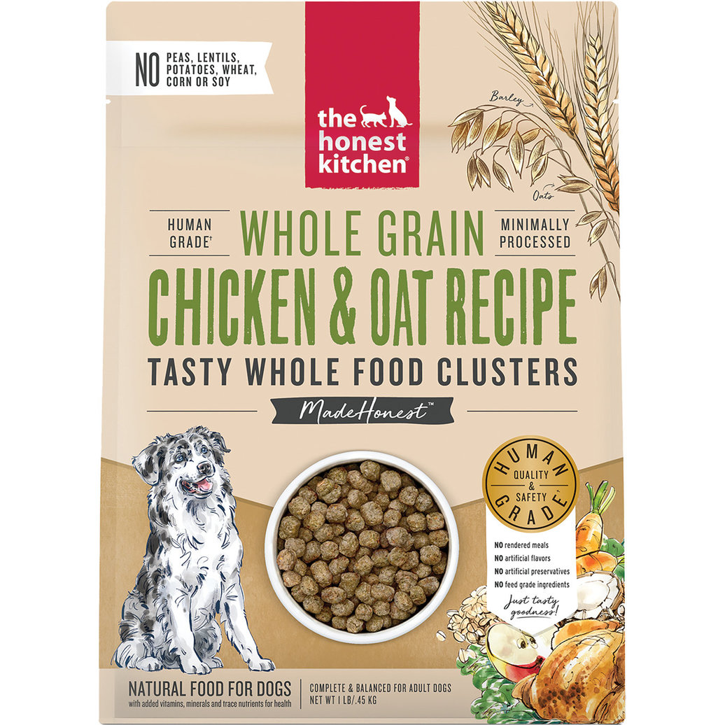 View larger image of The Honest Kitchen, Whole Food Clusters, Whole Grain Chicken & Oat Recipe