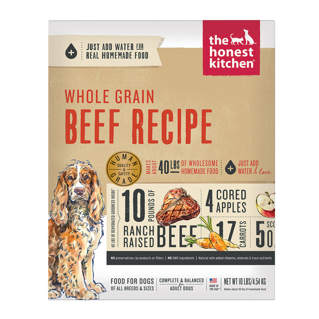 View larger image of The Honest Kitchen, Whole Grain Beef Recipe