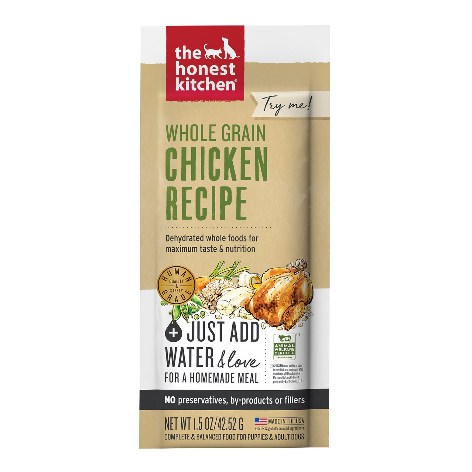 Honest kitchen 2025 whole grain