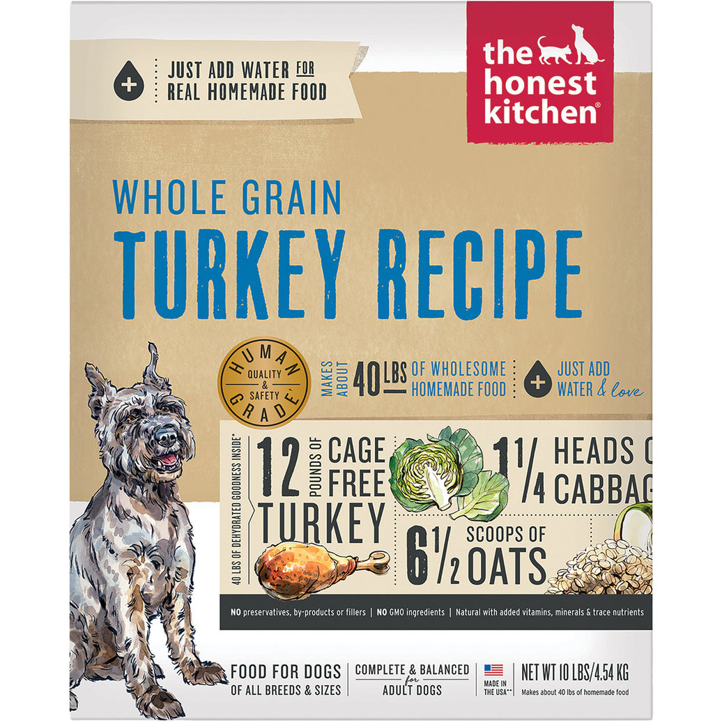 View larger image of The Honest Kitchen,Whole Grain Turkey Recipe
