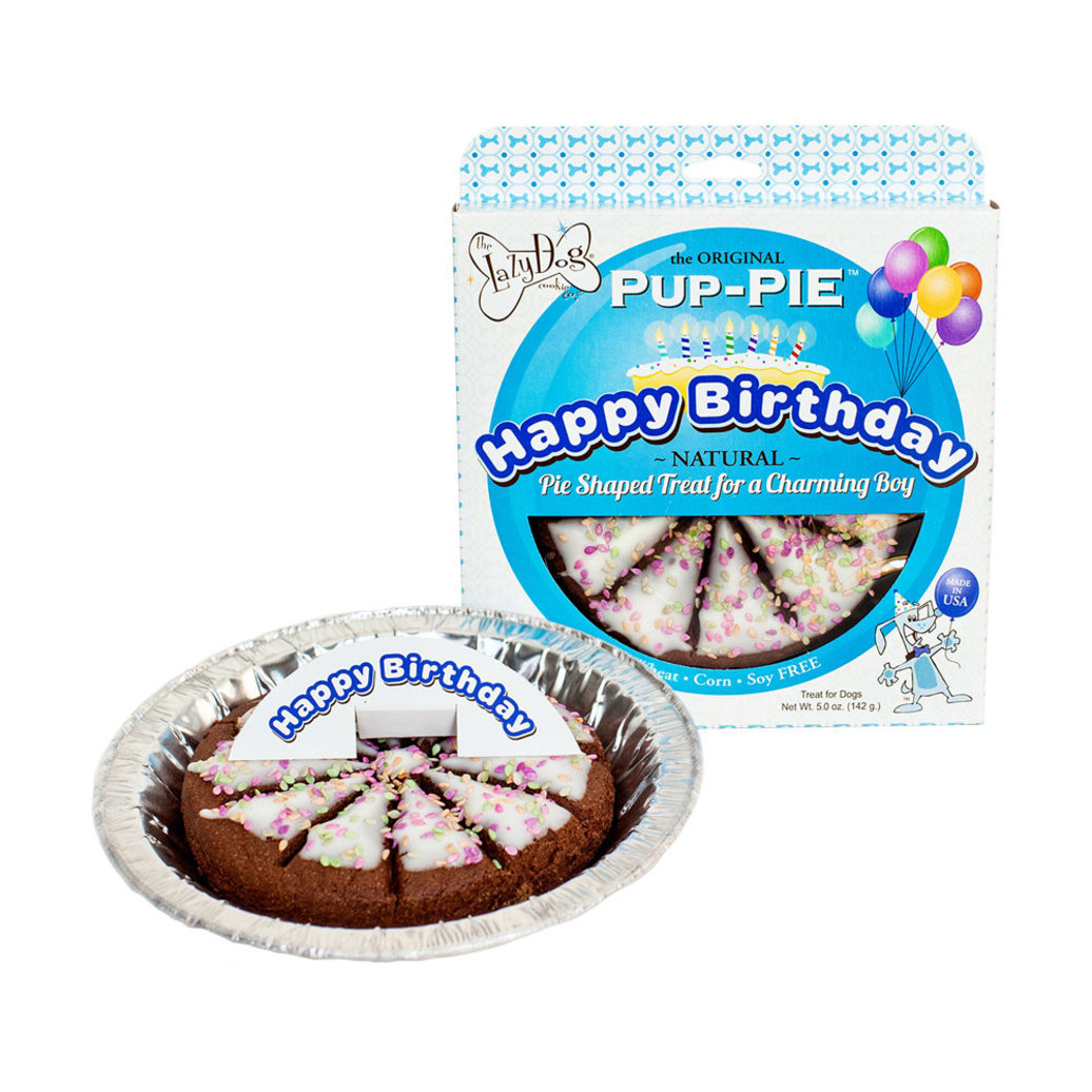 View larger image of The Lazy Dog Cookies Co., PUP-PIE, Happy Birthday for a Charming Boy - 142 g
