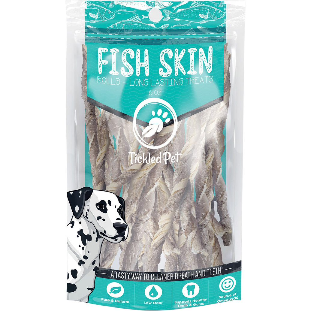 View larger image of Tickled Pet, Icelandic Codfish Skin Rolls - 170 g
