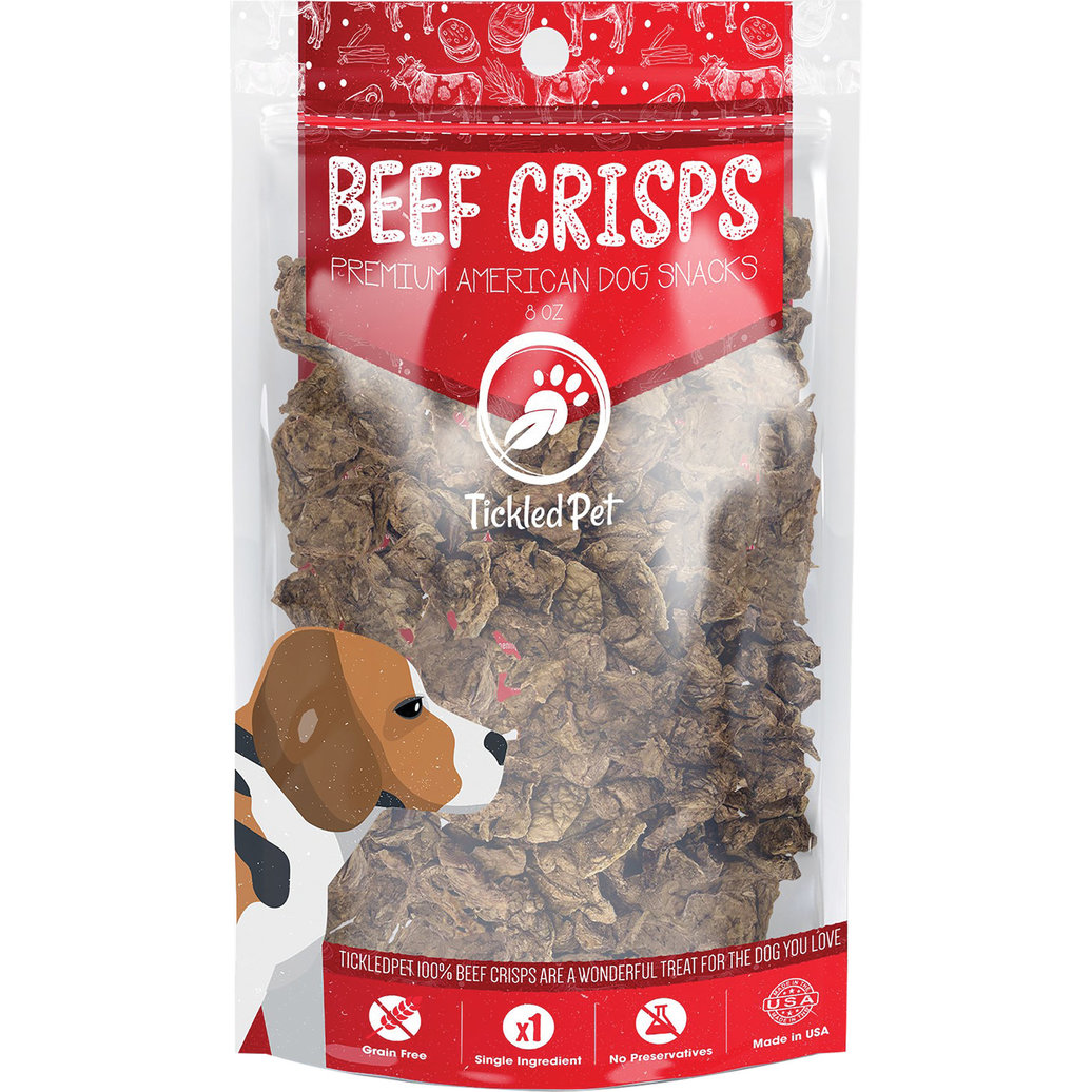 View larger image of Tickled Pet, Natural Beef Lung Crisps - 226 g