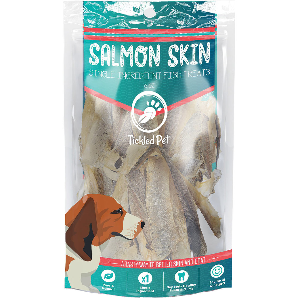 View larger image of Tickled Pet, Premium Salmon Skins - 170 g