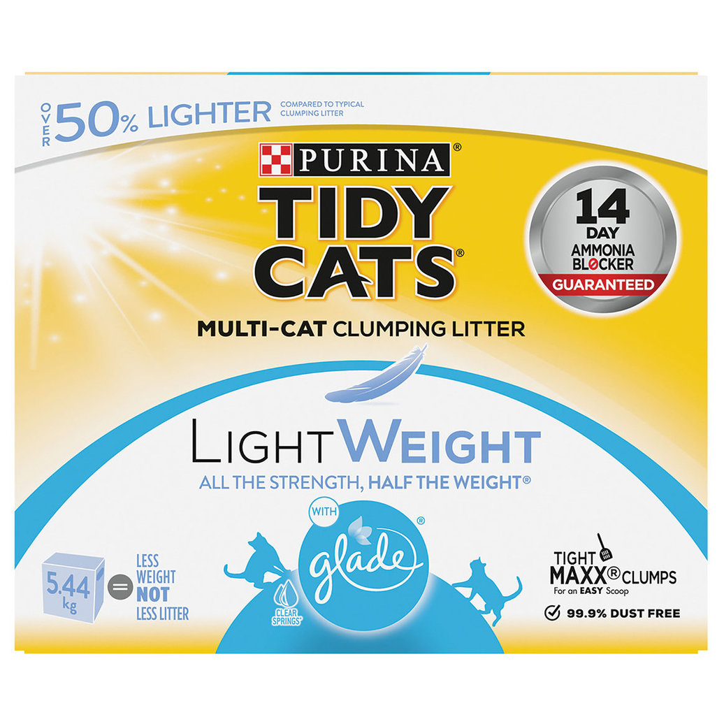 View larger image of LightWeight with Glade Clumping Cat Litter