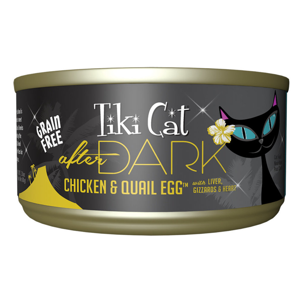 View larger image of Tiki Cat, Can, Feline Adult - After Dark - Chicken & Quail Egg - 79 g