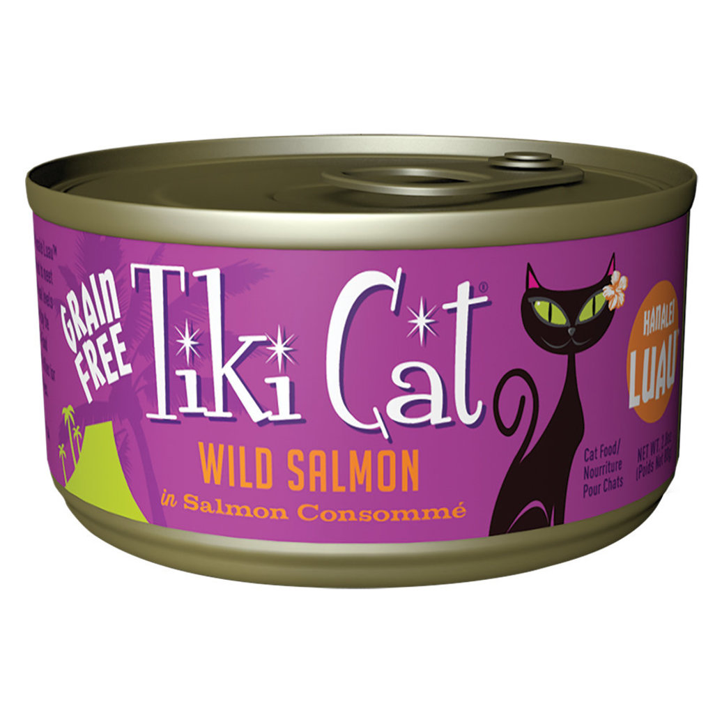 View larger image of Tiki Cat, Can, Feline Adult - Hanalei Luau - Wild Salmon - 79 g