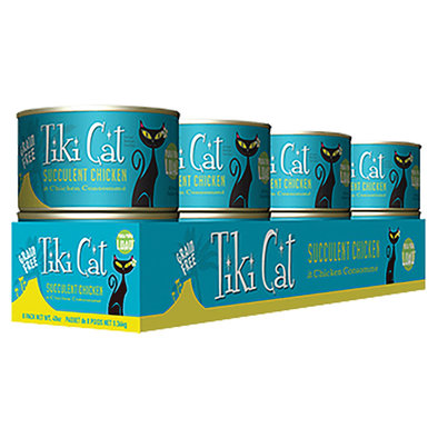 Tiki Cat, Can, Feline Adult - Puka Puka Luau - Succulent Chicken - 283 g