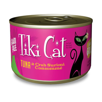 Tiki Cat, Lanai Grill with Tuna in Crab Surimi Consomme - 6 oz