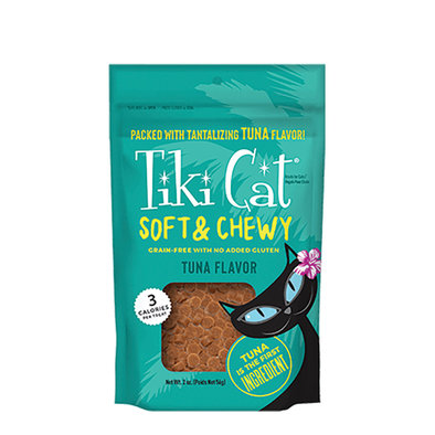 Tiki Cat, Soft & Chewy GF Treats - Tuna - 57 g