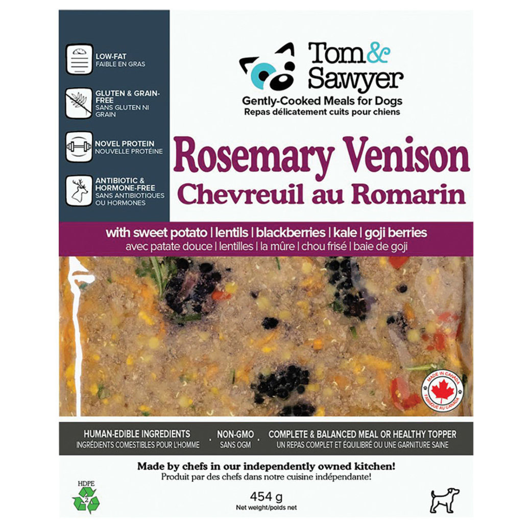 View larger image of Tom&Sawyer, Rosemary Venison - 454 g