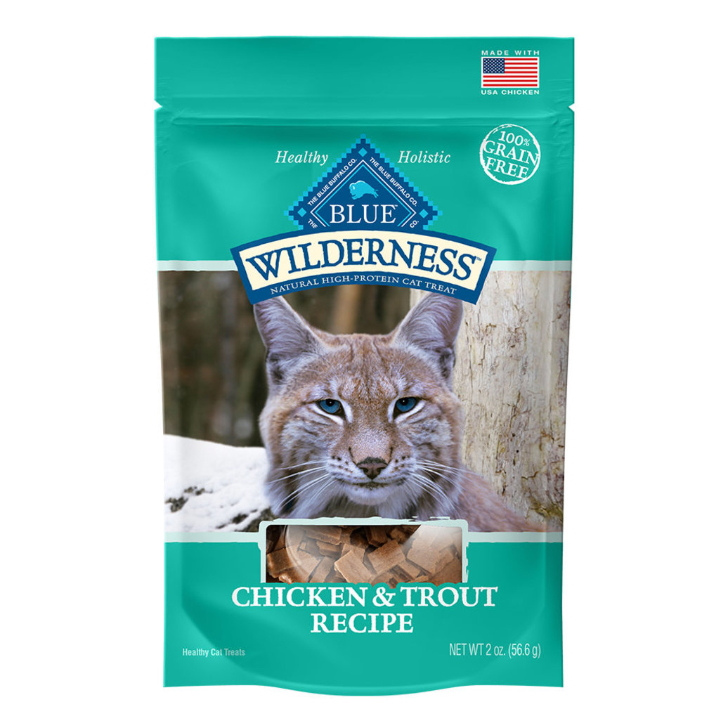 View larger image of Blue Buffalo, Feline - Wilderness-Chicken & Trout - 56 g
