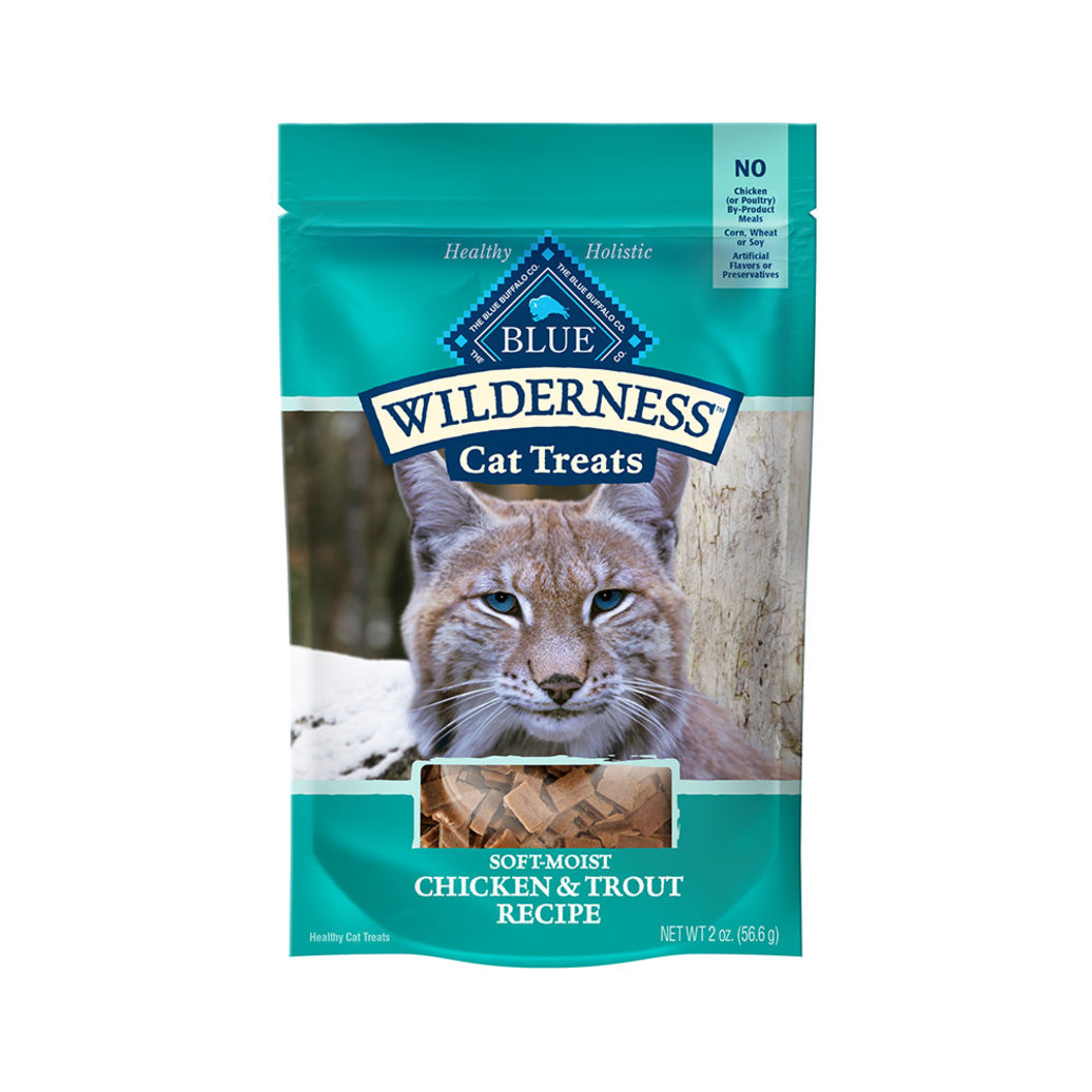 View larger image of Blue Buffalo, Feline - Wilderness-Chicken & Trout - 56 g