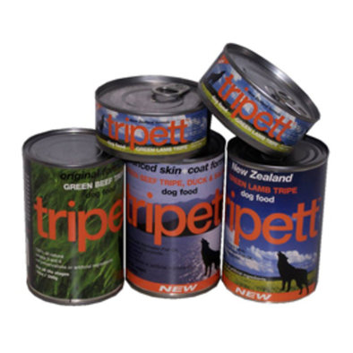 Canned Dog Food, Green Beef Tripe