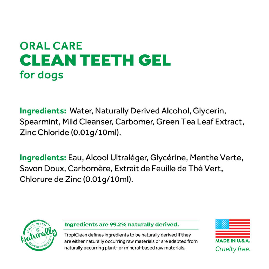 View larger image of Tropiclean, Dental Clean Teeth Gel - No Brushing