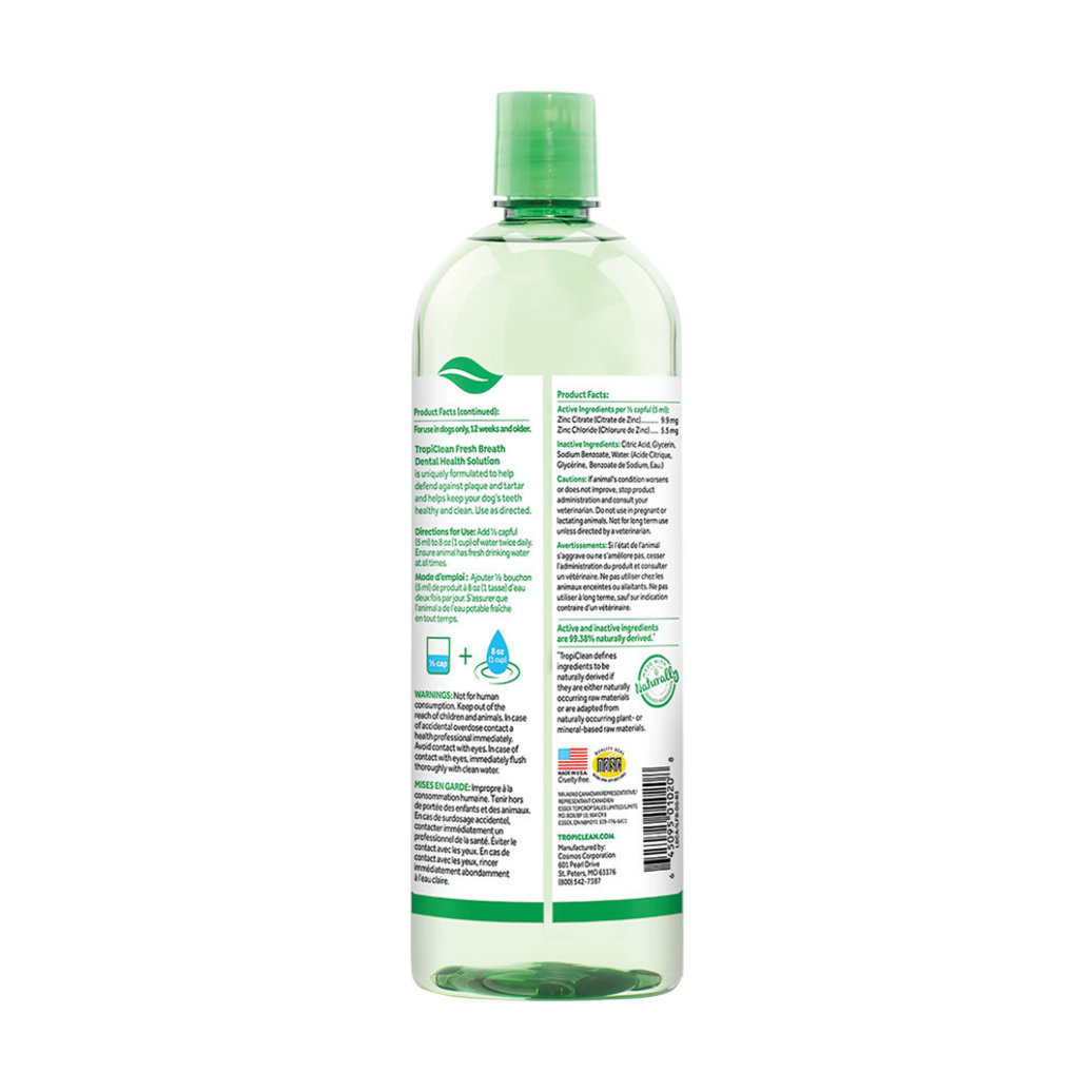 View larger image of Tropiclean, Dental Oral Care Water Additive
