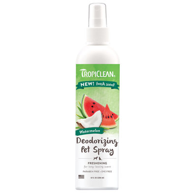 Tropiclean, Deodorizing Spray - Watermelon - 8 oz