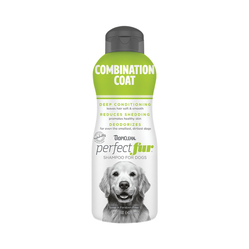 View larger image of Tropiclean, Perfect Fur, Combination Coat Shampoo - 16 oz