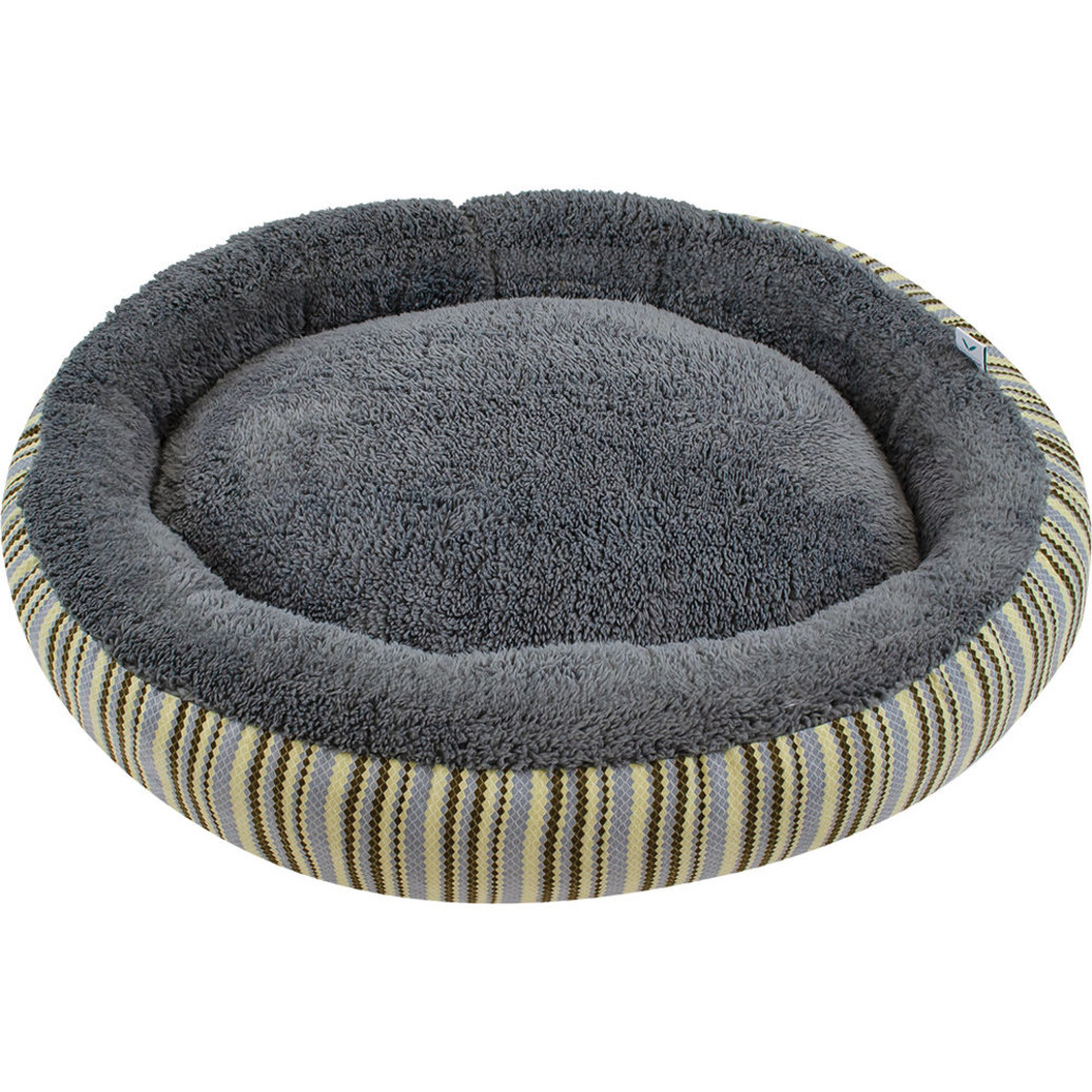 View larger image of Urban Loft, Donut Bed - Taupe Diamond