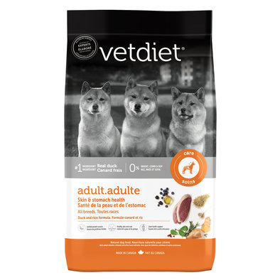 Vetdiet, Adult - Skin & Stomach Health - Duck & Rice