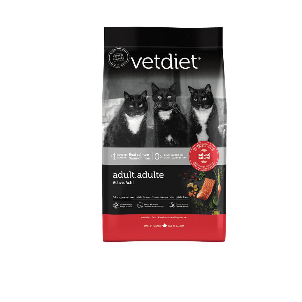 View larger image of Vetdiet, Feline Adult - Active - Salmon & Peas