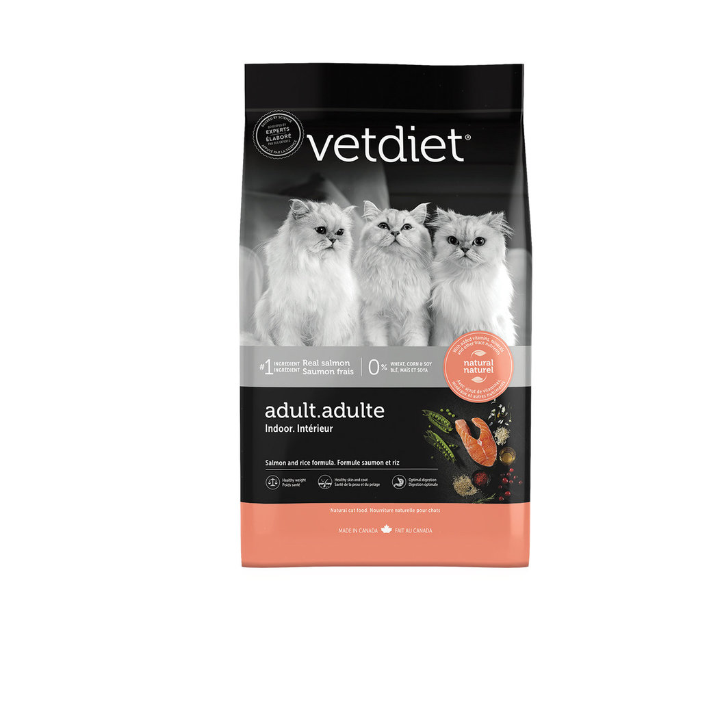View larger image of Vetdiet, Feline Adult - Indoor - Salmon & Rice